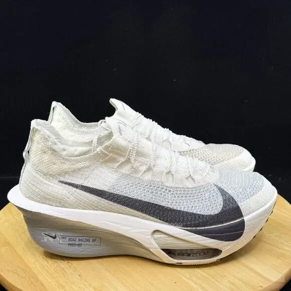 Nike Air Zoom Alphafly Next% 3 White Gridiron Pure Platinum FD8311-101 Mens 11.5 - Picture 5 of 10